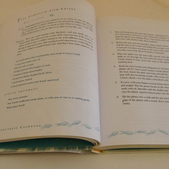 Le Bernardin Cookbook 1st Ed. Eric Ripert & Maguy Le Coze HC DJ AUTHORS SIGNED - Picture 8 of 10